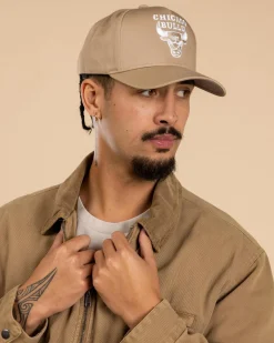 Mitchell & Ness Chicago Bulls Pro Pinch Snapback Cap Oat Sale