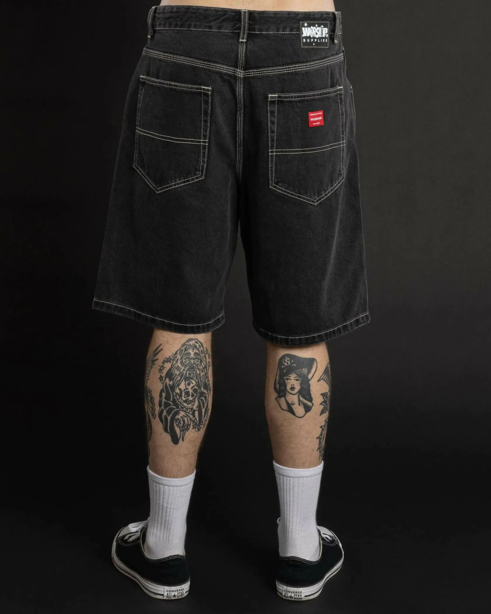 Worship Supplies Chico Big Dawg Jean Shorts Phantom