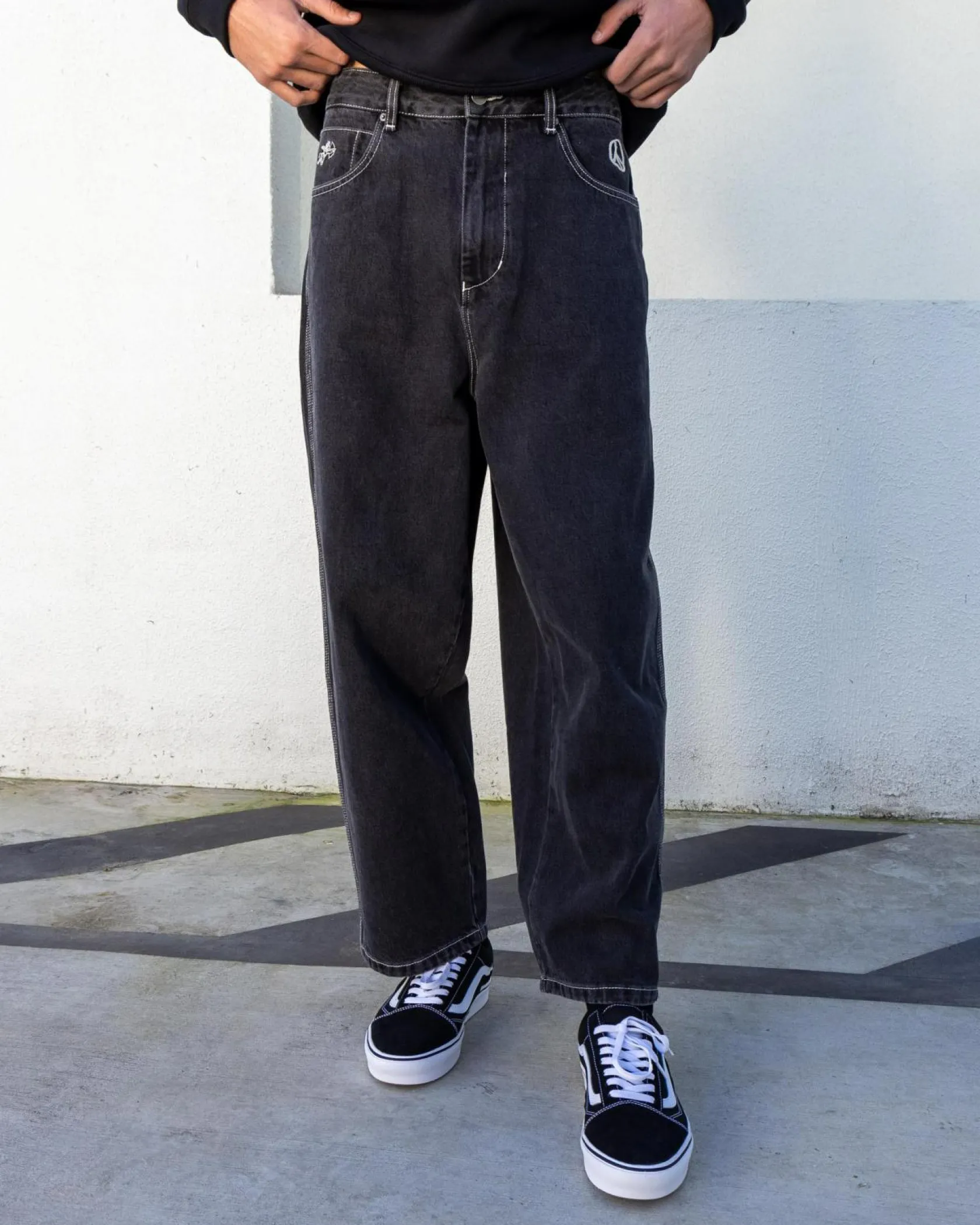 Worship Supplies Chico Big Dawg Jeans Phantom Black Hot