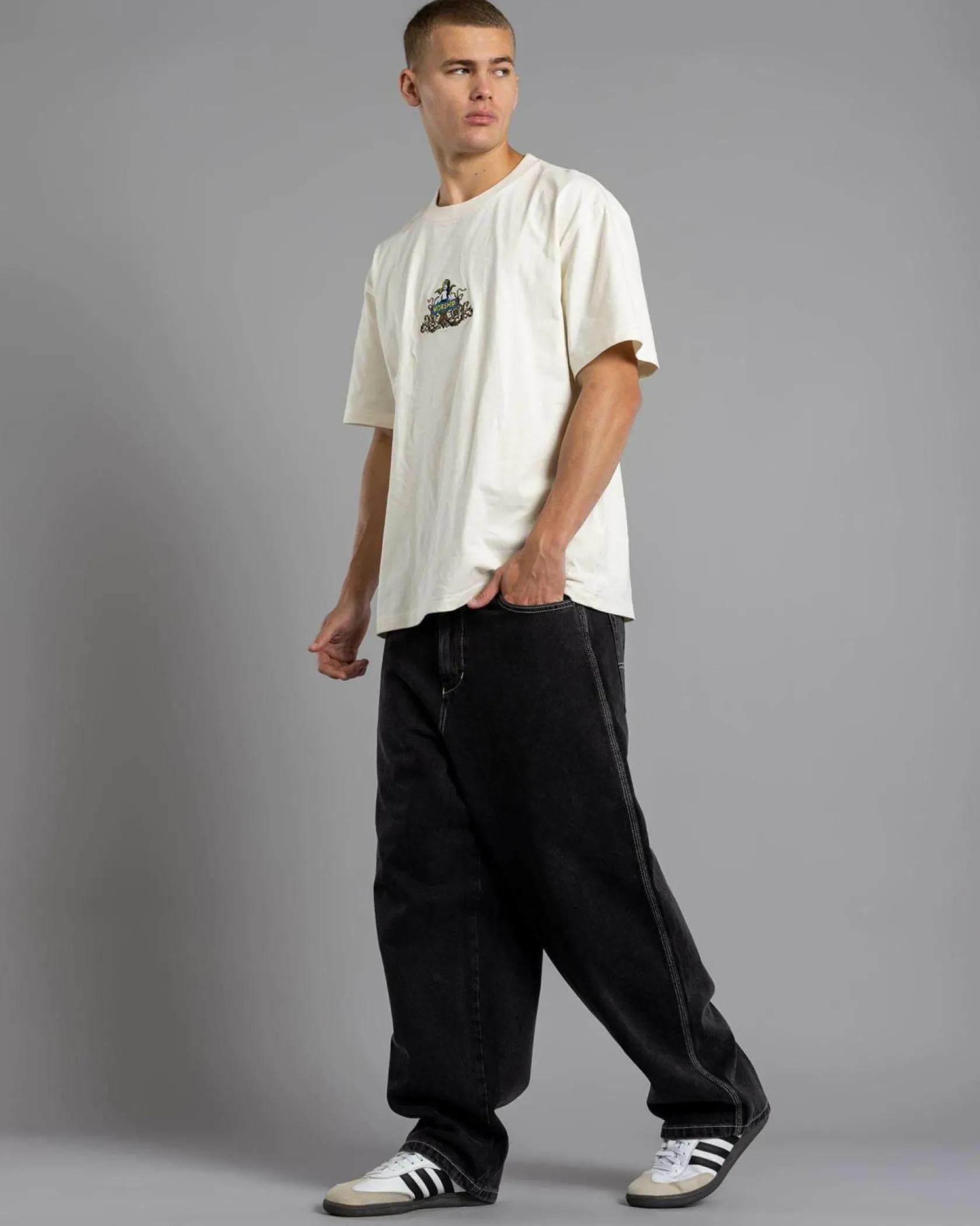 Worship Supplies Chico Big Dawg Jeans Phantom Black Hot