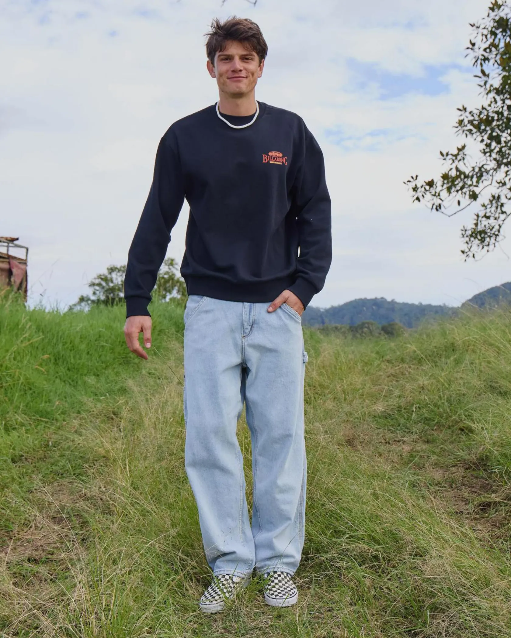 Billabong Chrome Jeans Stone Blue Sale