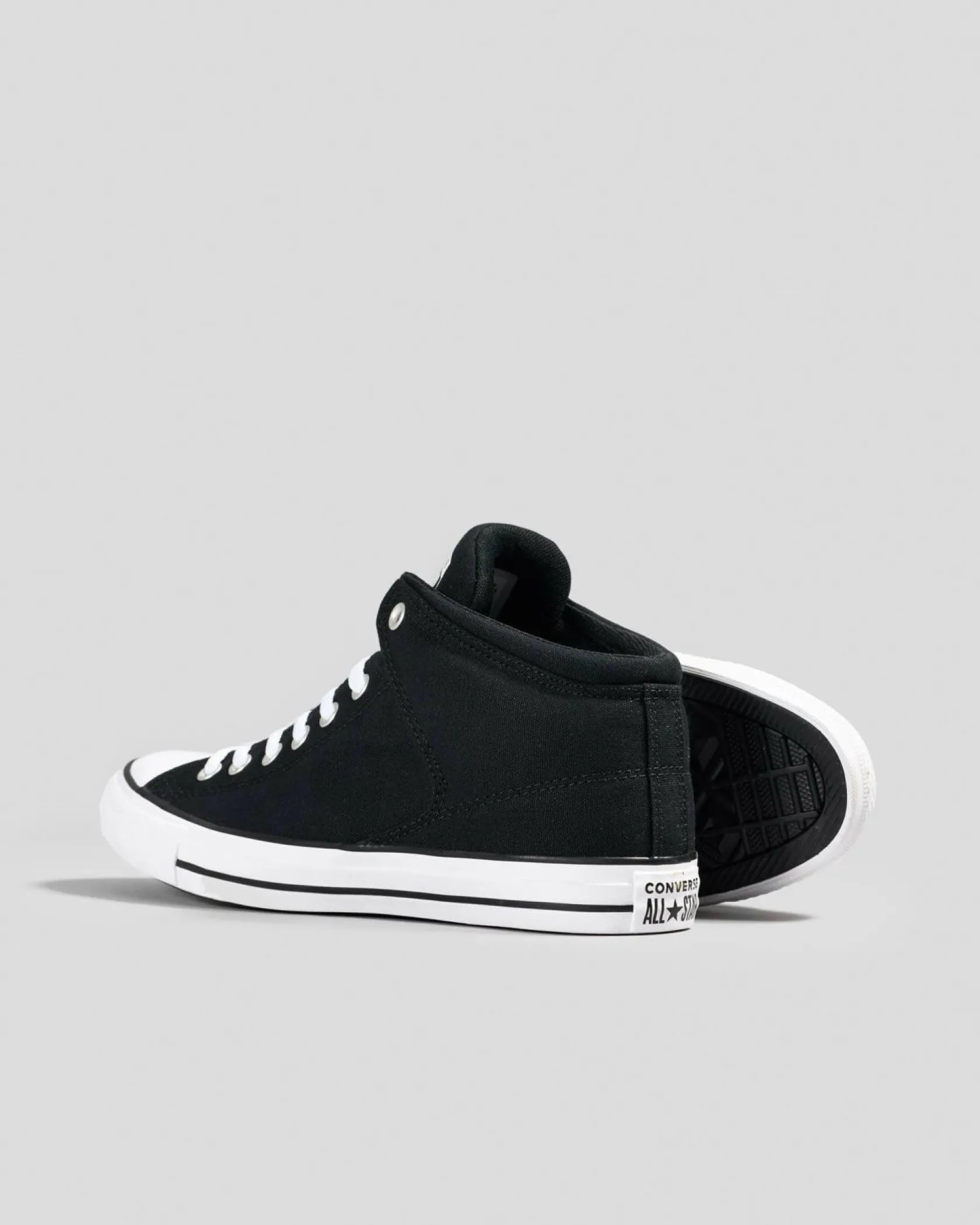 Converse Chuck Taylor All Star Street Hi-Top Shoes Black/black/white