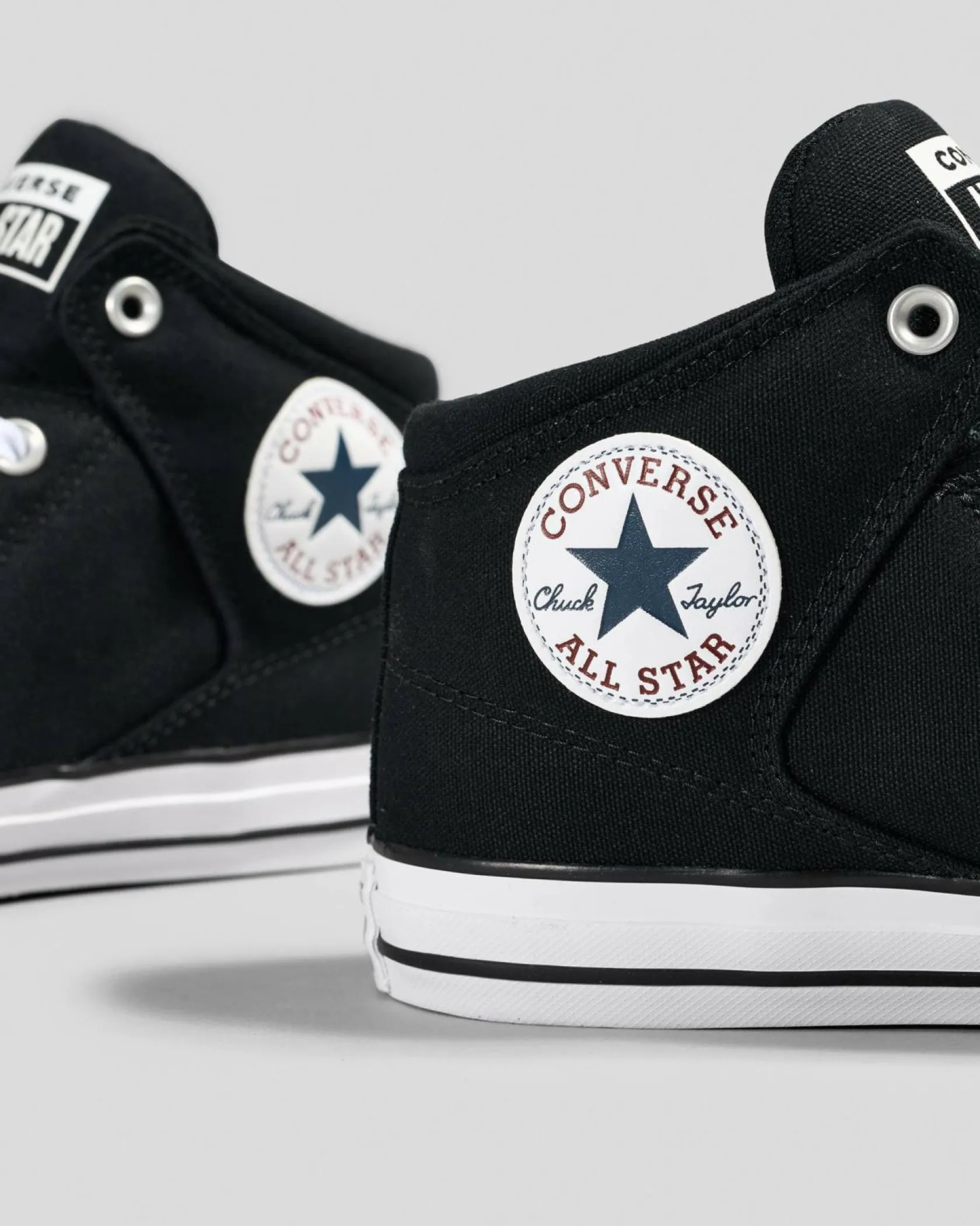 Converse Chuck Taylor All Star Street Hi-Top Shoes Black/black/white