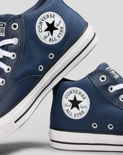 Converse Chuck Taylor Malden Street Mid Shoes Navy/obsidian/white Outlet
