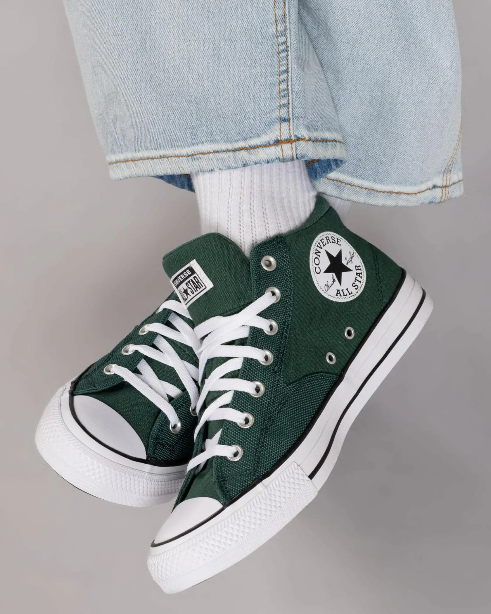 Converse Chuck Taylor Malden Street Mid Shoes Branch Out/white/black Outlet