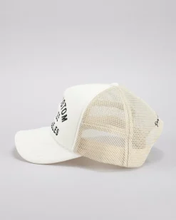 Deus Ex Machina Citadel Trucker Cap Dirty White Clearance