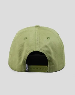 Spitfire Classic '87 Swirl Patch Snapback Cap Olive Sale