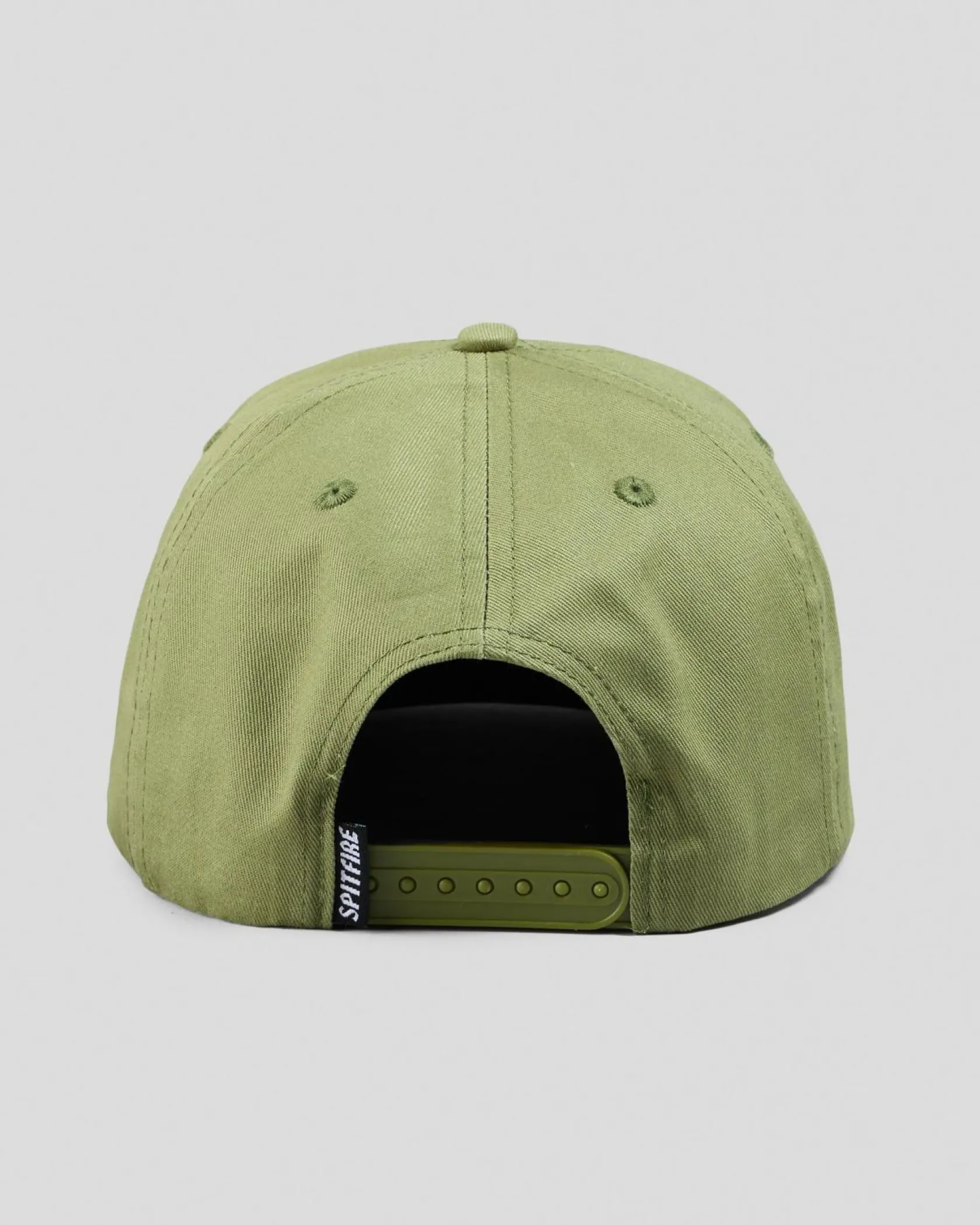 Spitfire Classic '87 Swirl Patch Snapback Cap Olive Sale