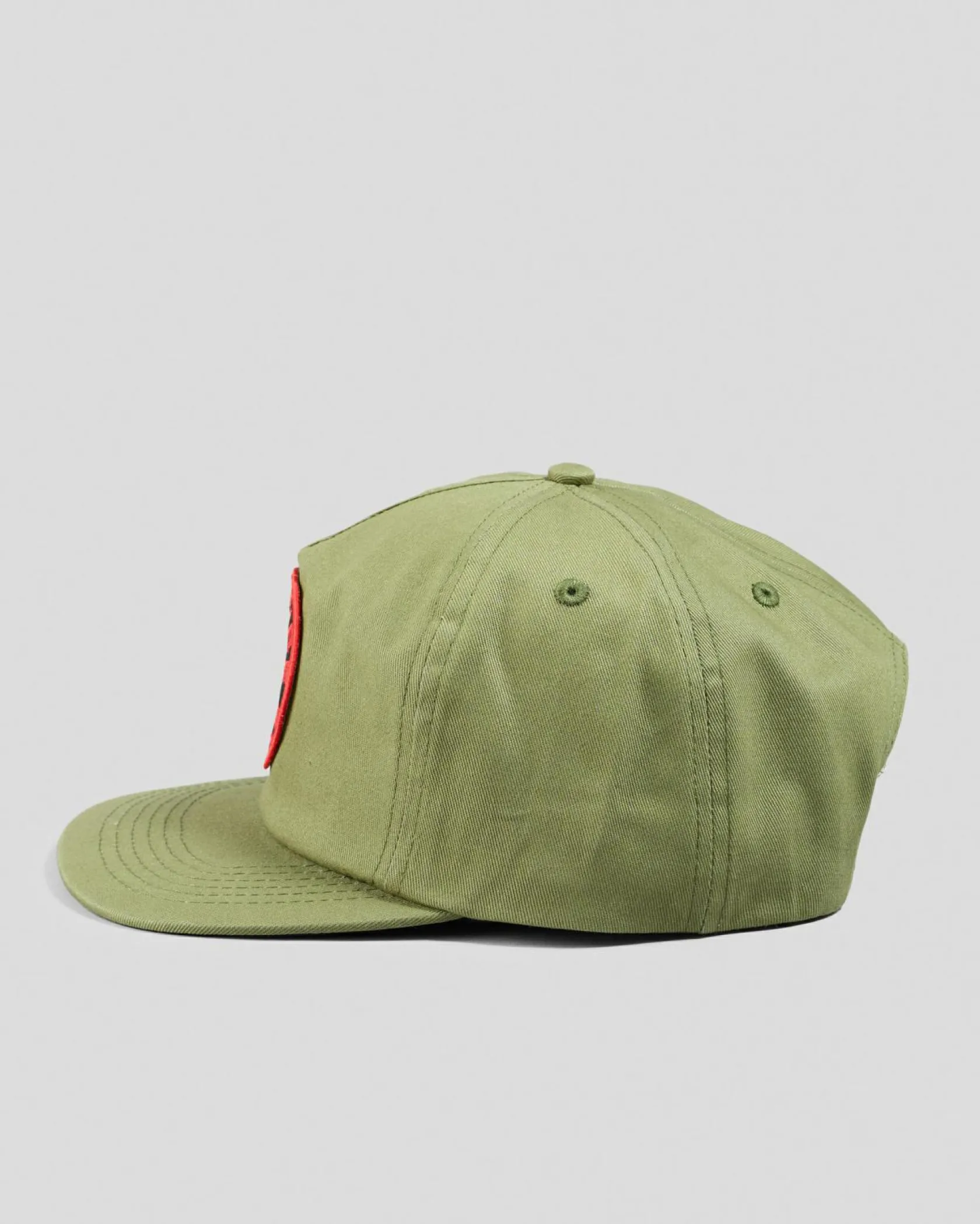Spitfire Classic '87 Swirl Patch Snapback Cap Olive Sale