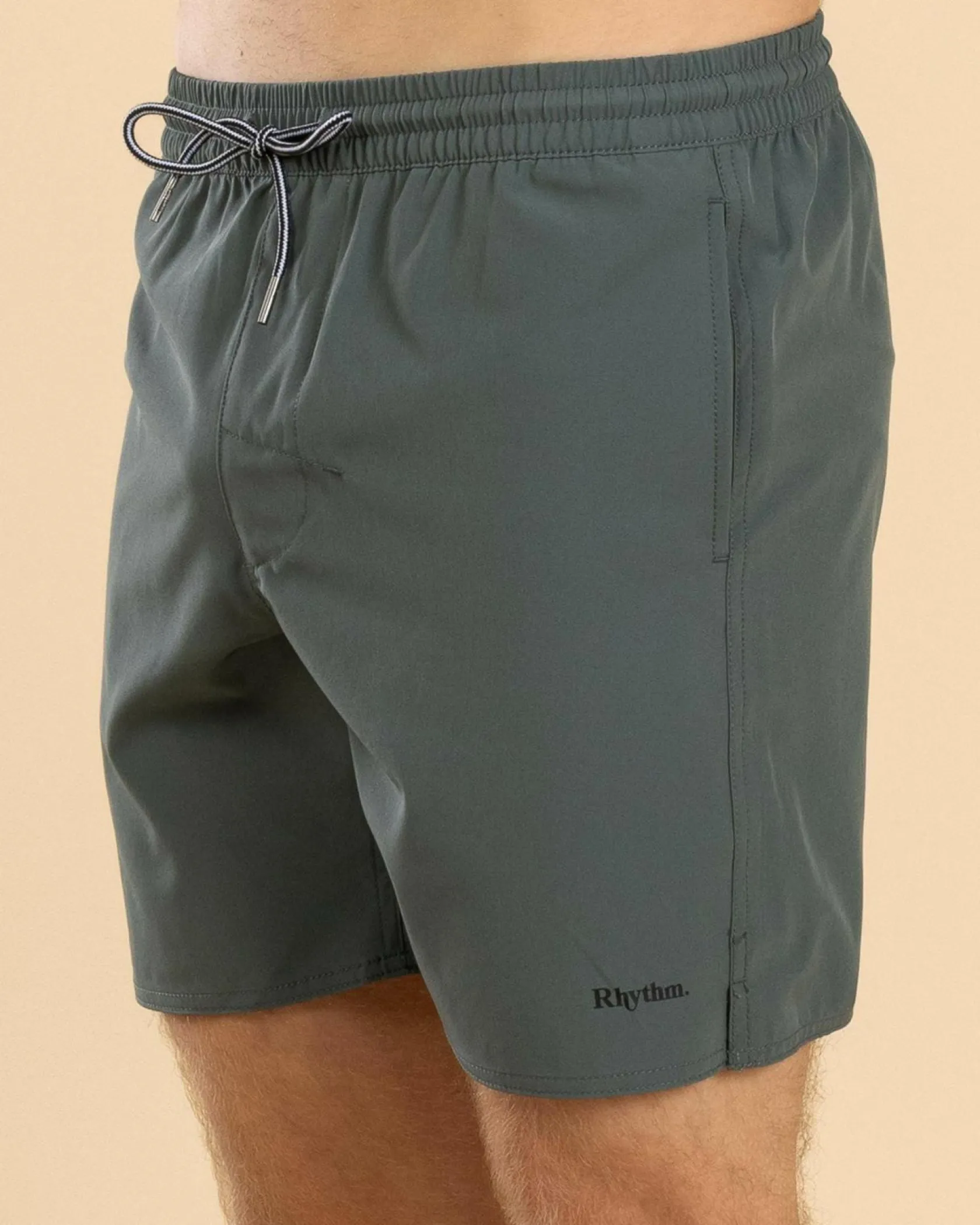Rhythm Classic Beach Shorts Silver Pine Best