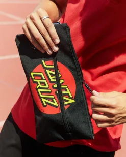 Santa Cruz Classic Dot Pencil Case Black Discount