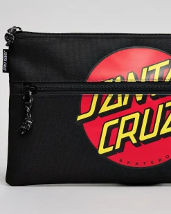 Santa Cruz Classic Dot Pencil Case Black Discount
