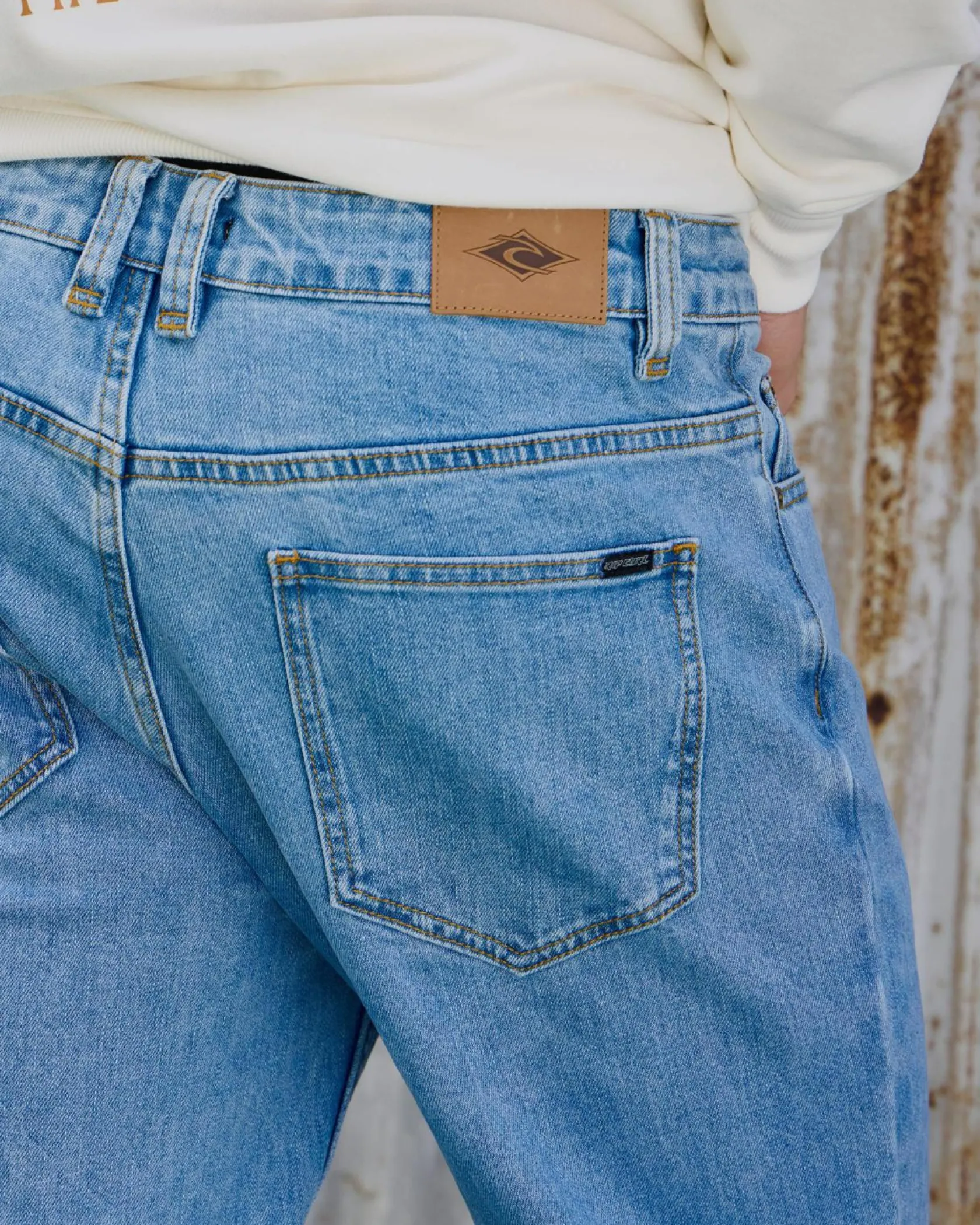 Rip Curl Classic Surf Denim Pants Salt Blue