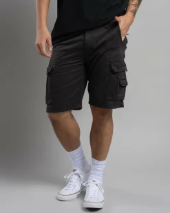 Rip Curl Classic Surf Trail Cargo Walk Shorts Washed Black Clearance