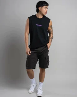 Rip Curl Classic Surf Trail Cargo Walk Shorts Washed Black Clearance