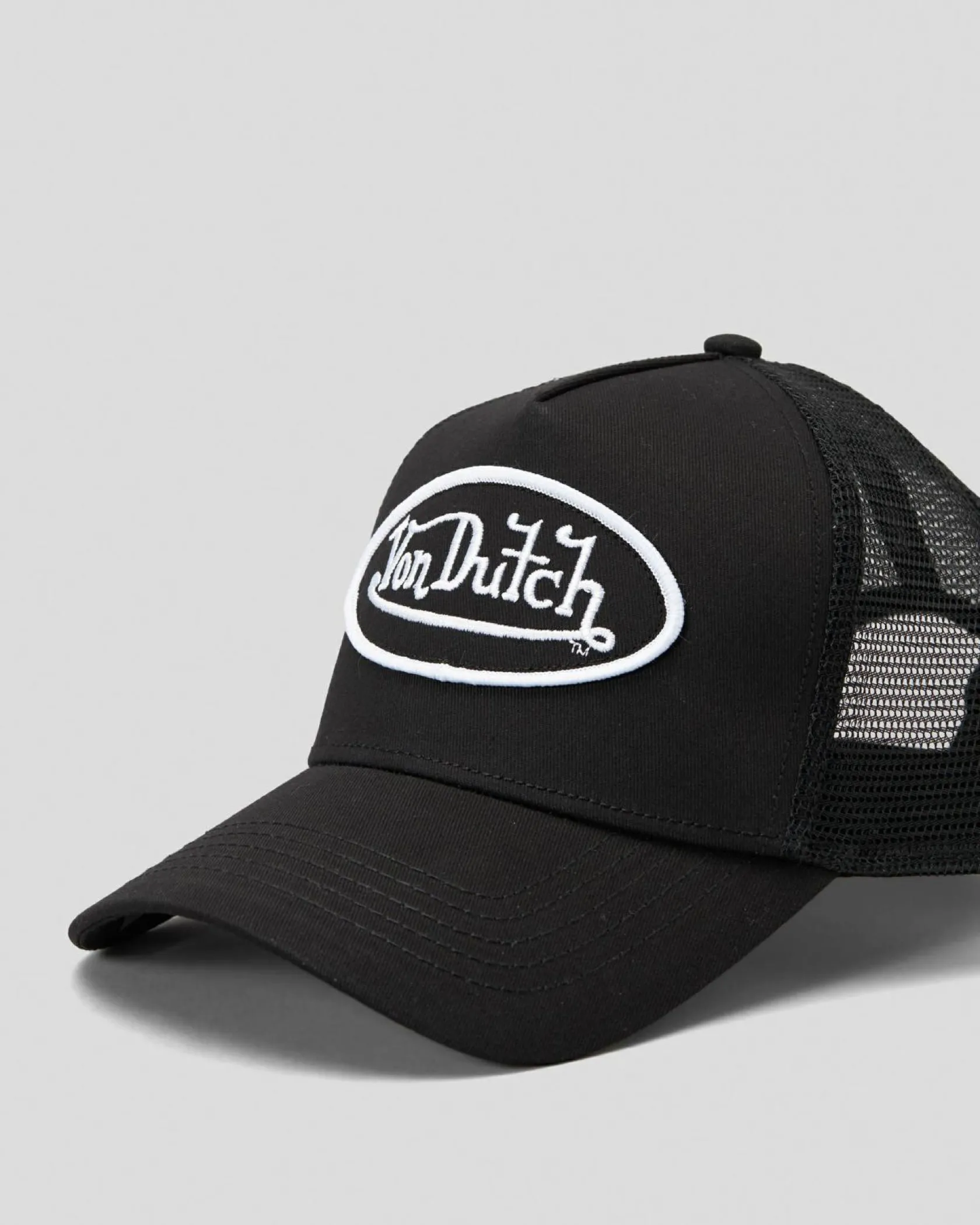 Von Dutch Classic Trucker 51 Cap Black/white