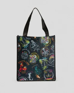 Salty Life Classics Eco Bag Multi Sale