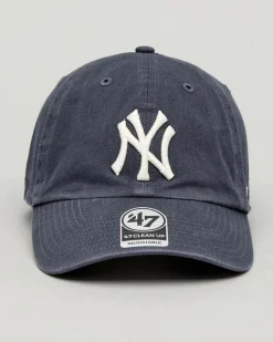 Forty Seven Clean Up Yankees Cap Vintage Navy Hot