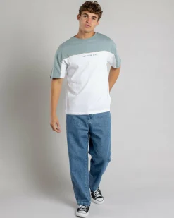Jacks Cloudline T-Shirt White/ Sage Online