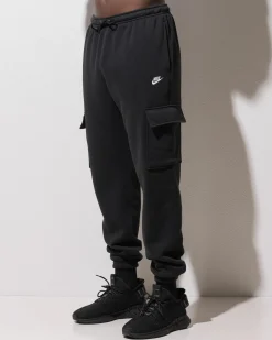 Nike Club Fleece Cargo Pants Black/black/white Discount