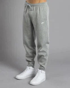 Nike Club Fleece Track Pants Dk Grey Heather/lt Smoke Sale