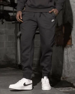 Nike Club Fleece Track Pants Black/black/white Discount