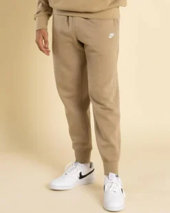 Nike Club Fleece Track Pants Parachute Beige/parachute Beige/white Online