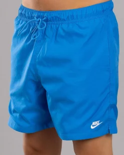 Nike Club Flow Shorts Lt Photo Blue/white