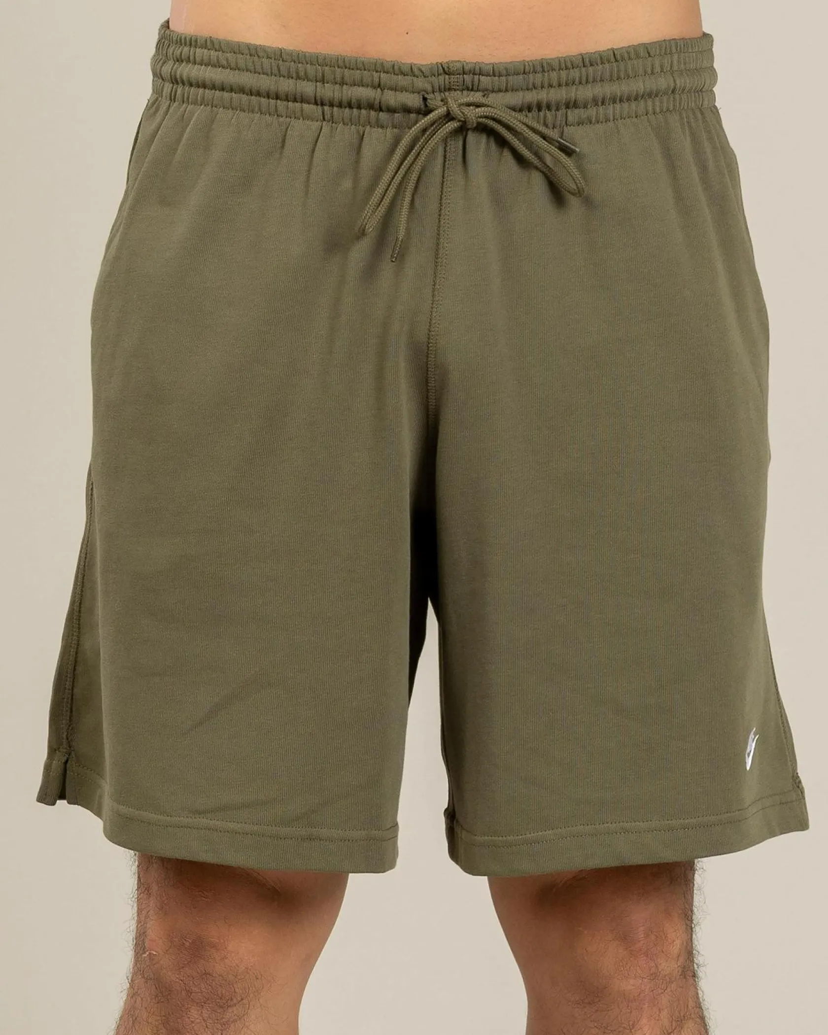 Nike Club Knit Shorts Medium Olive/white Online
