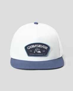 Quiksilver Club Master Snapback Cap Crown Blue Best