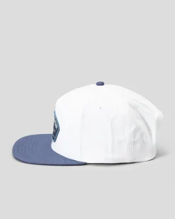 Quiksilver Club Master Snapback Cap Crown Blue Best