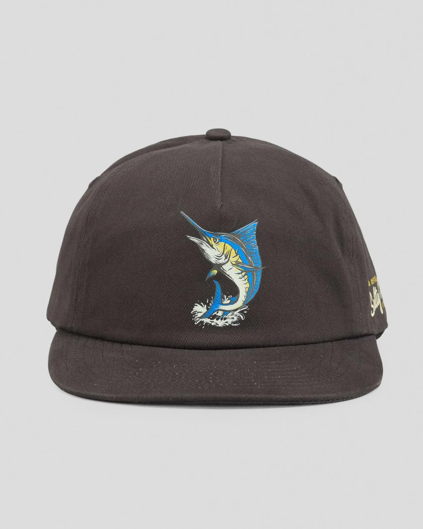 Salty Crew Coastal 5 Panel Cap Coal New