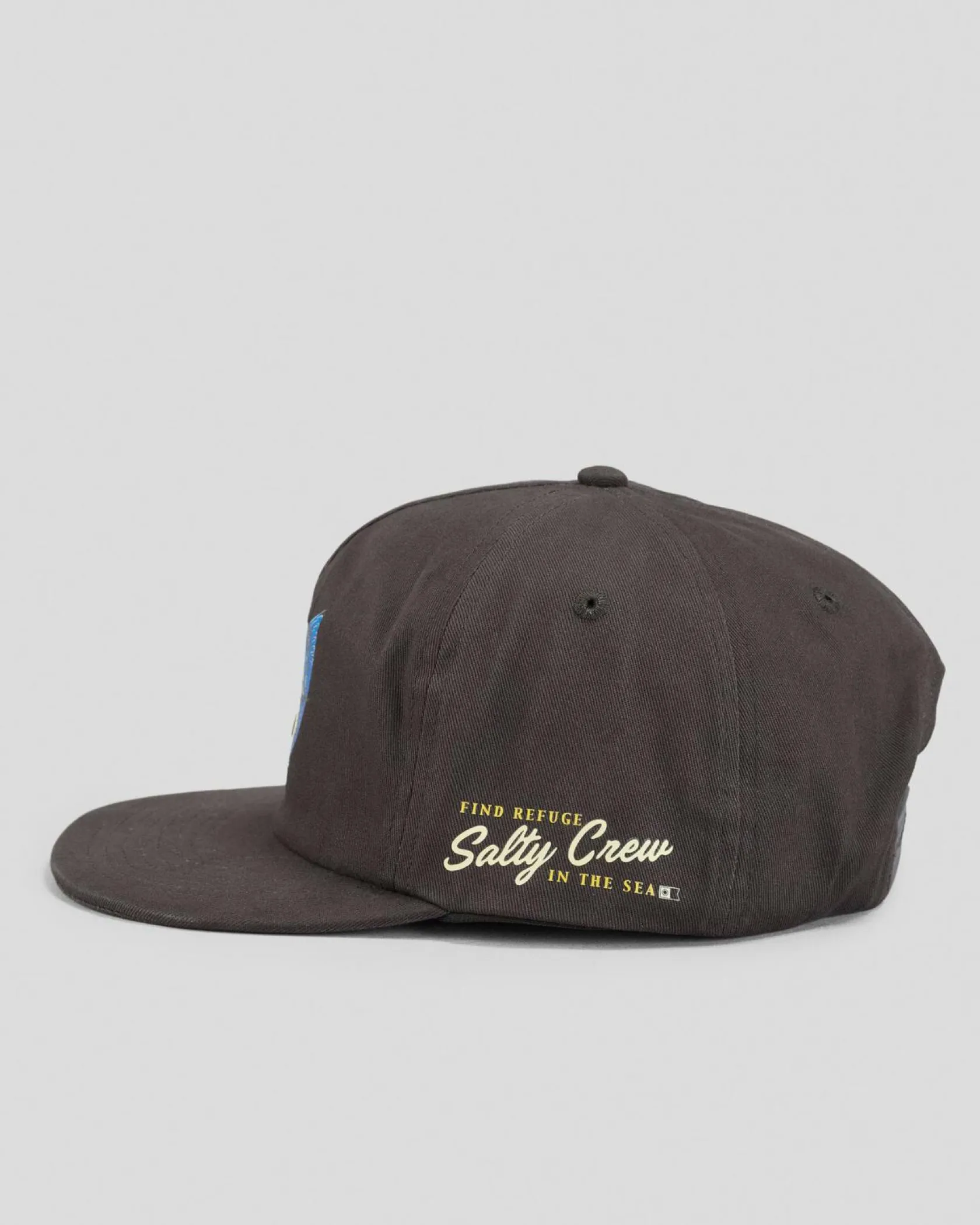 Salty Crew Coastal 5 Panel Cap Coal New