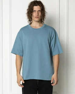 Lucid Code Box Fit T-Shirt Blue Best