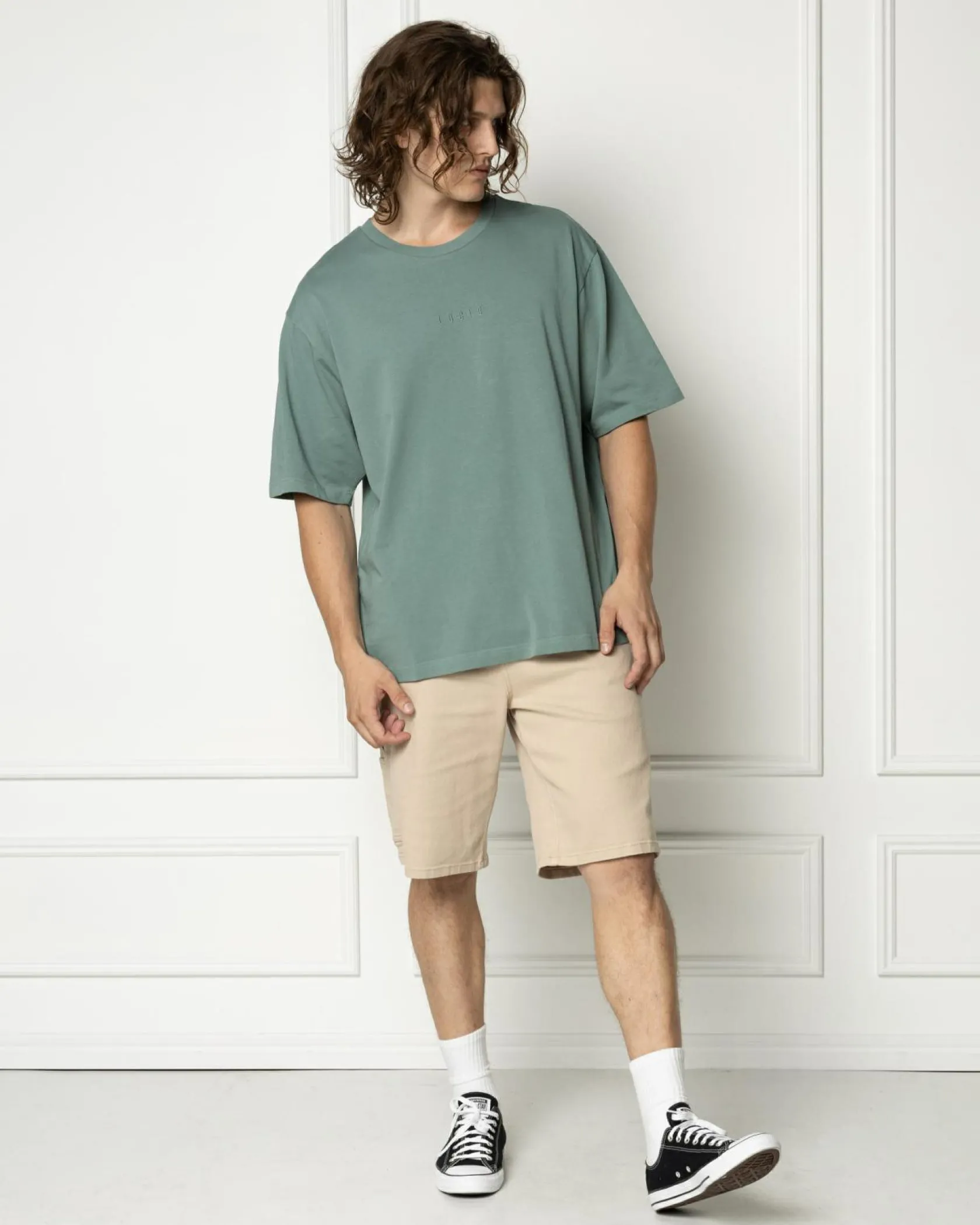 Lucid Code Box Fit T-Shirt Green