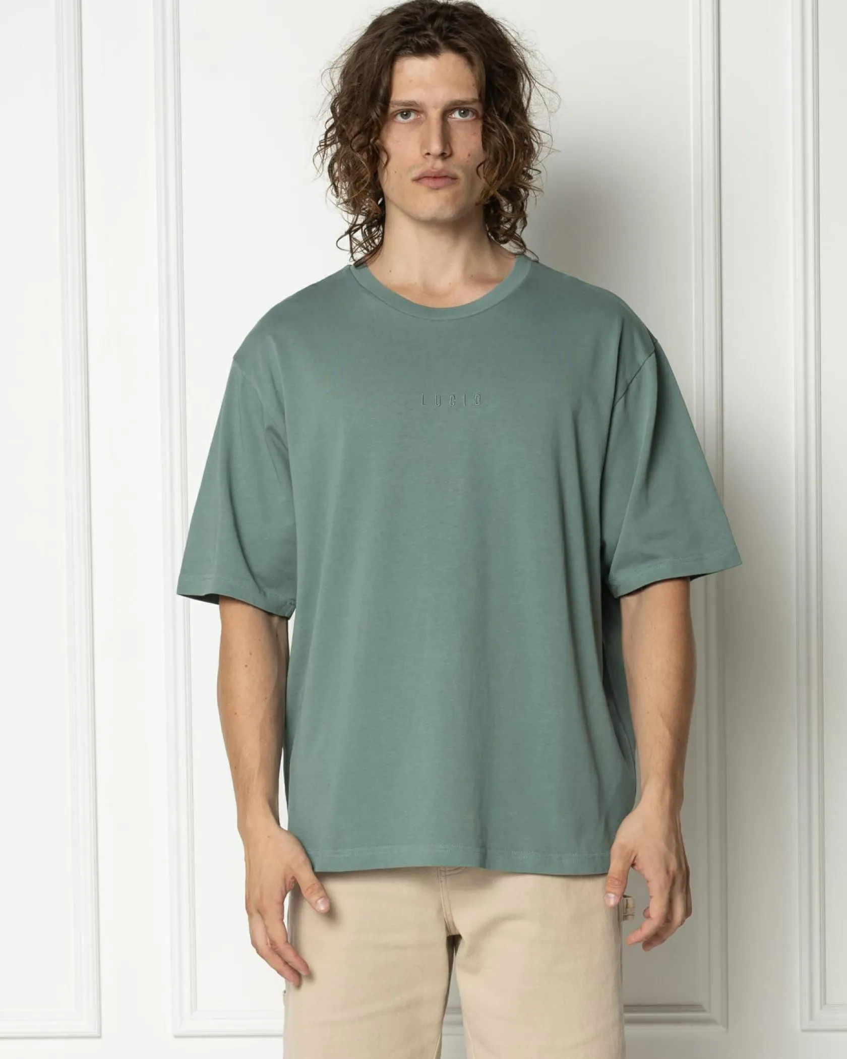 Lucid Code Box Fit T-Shirt Green