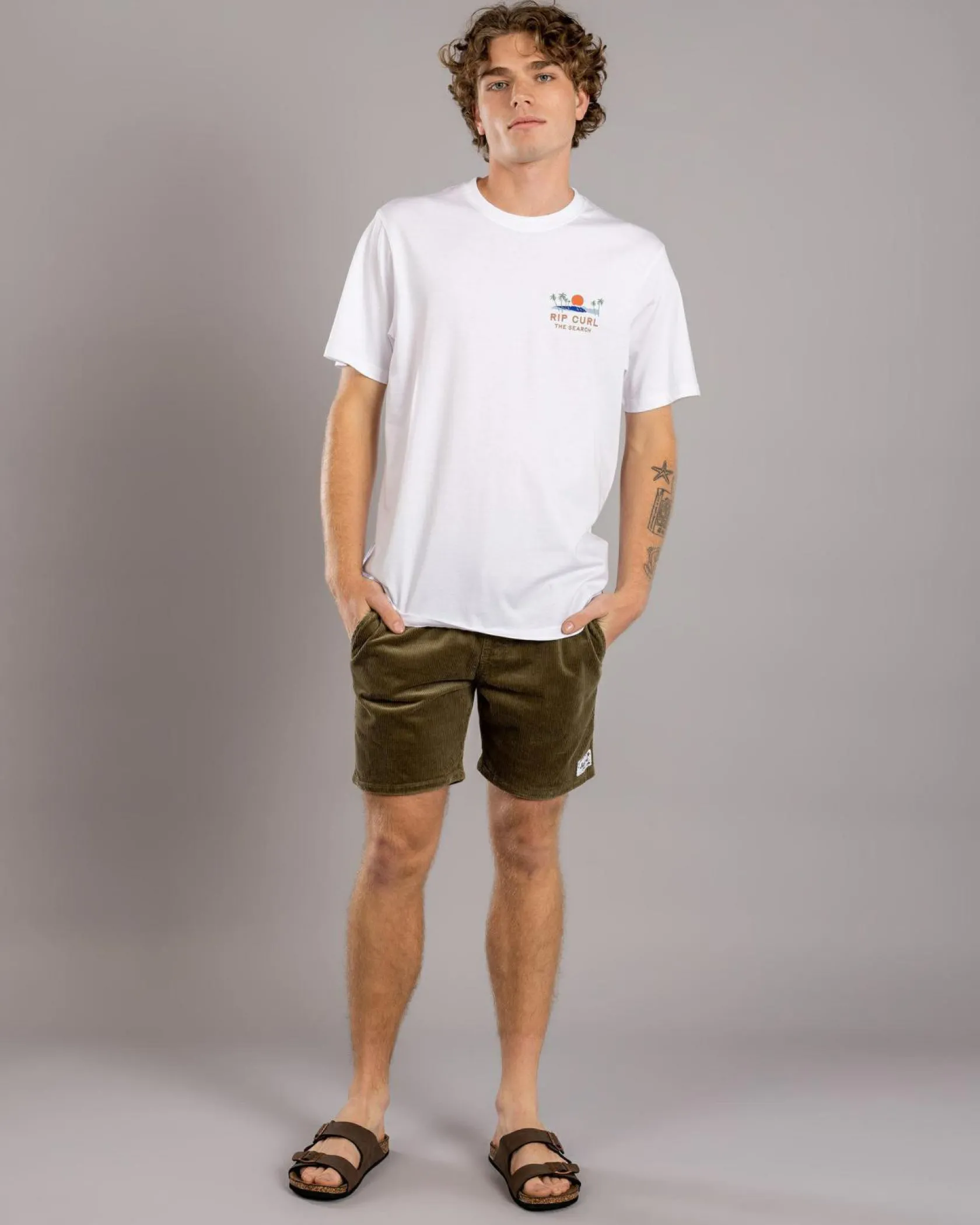 Rip Curl Cody Welsh T-Shirt White Hot