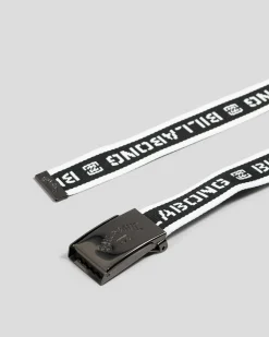 Billabong Cog Print Web Belt Black Outlet