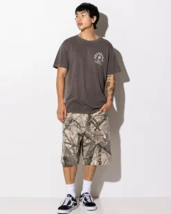 Billabong Coiled Premium T-Shirt Dark Brown