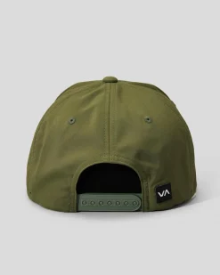 RVCA Commonwealth Deluxe Snapback Cap Military New