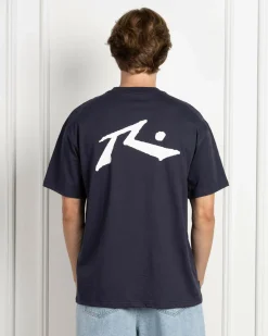 Rusty Competition T-Shirt Navy Blue Hot