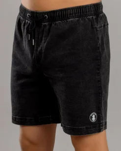 Salty Life Comprise Elastic Waist Shorts Black Best