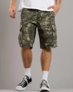 Jacks Conceal Cargo Walk Shorts Woodland Camo