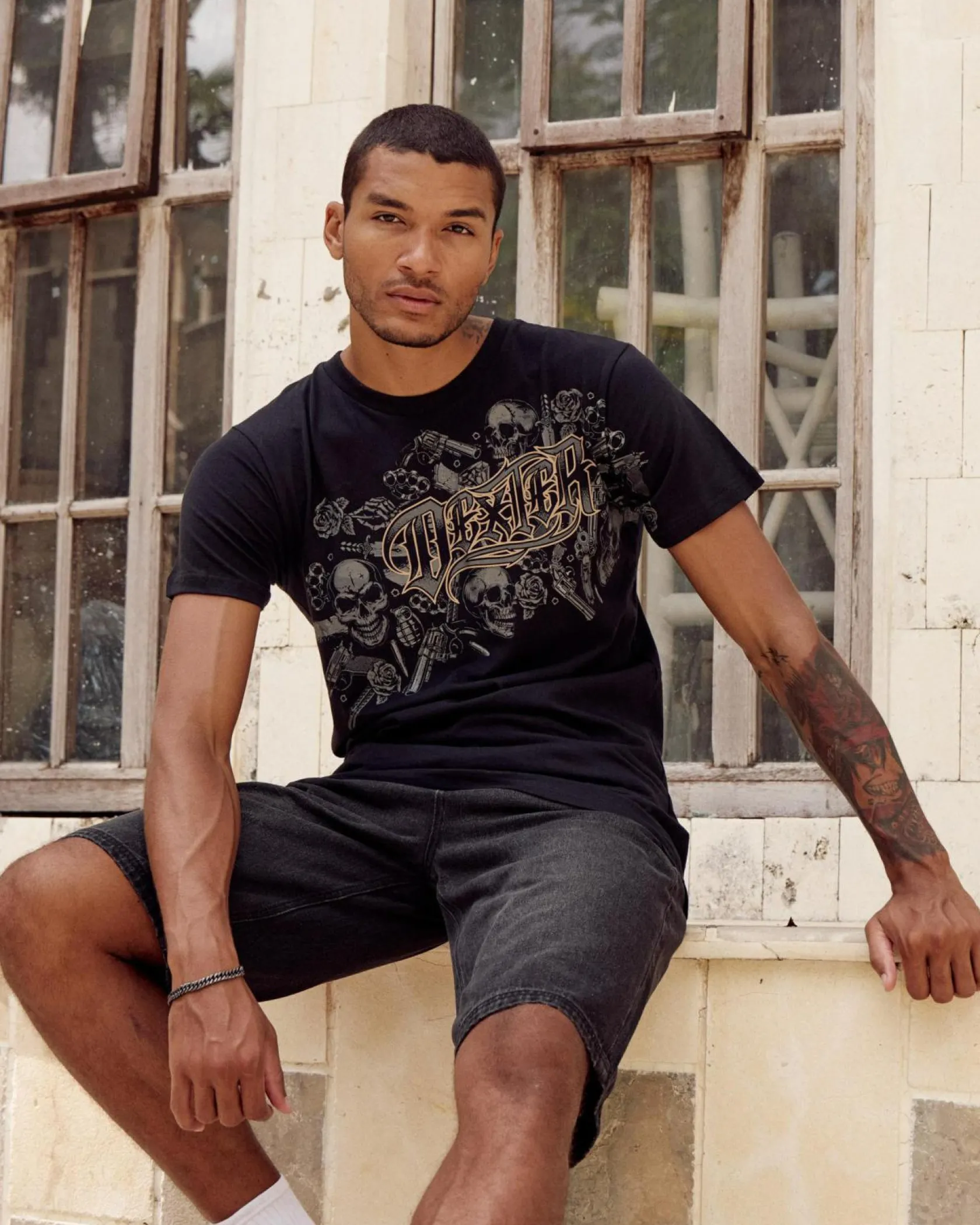 Dexter Contact Walk Shorts Black Clearance