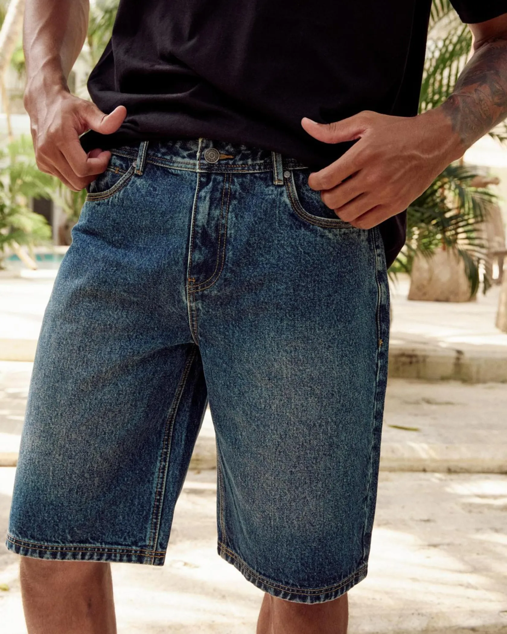Dexter Contact Walk Shorts Indigo Hot