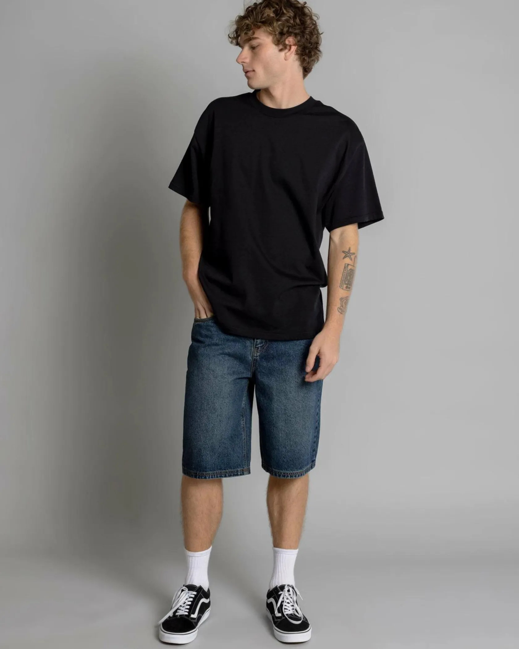 Dexter Contact Walk Shorts Indigo Hot