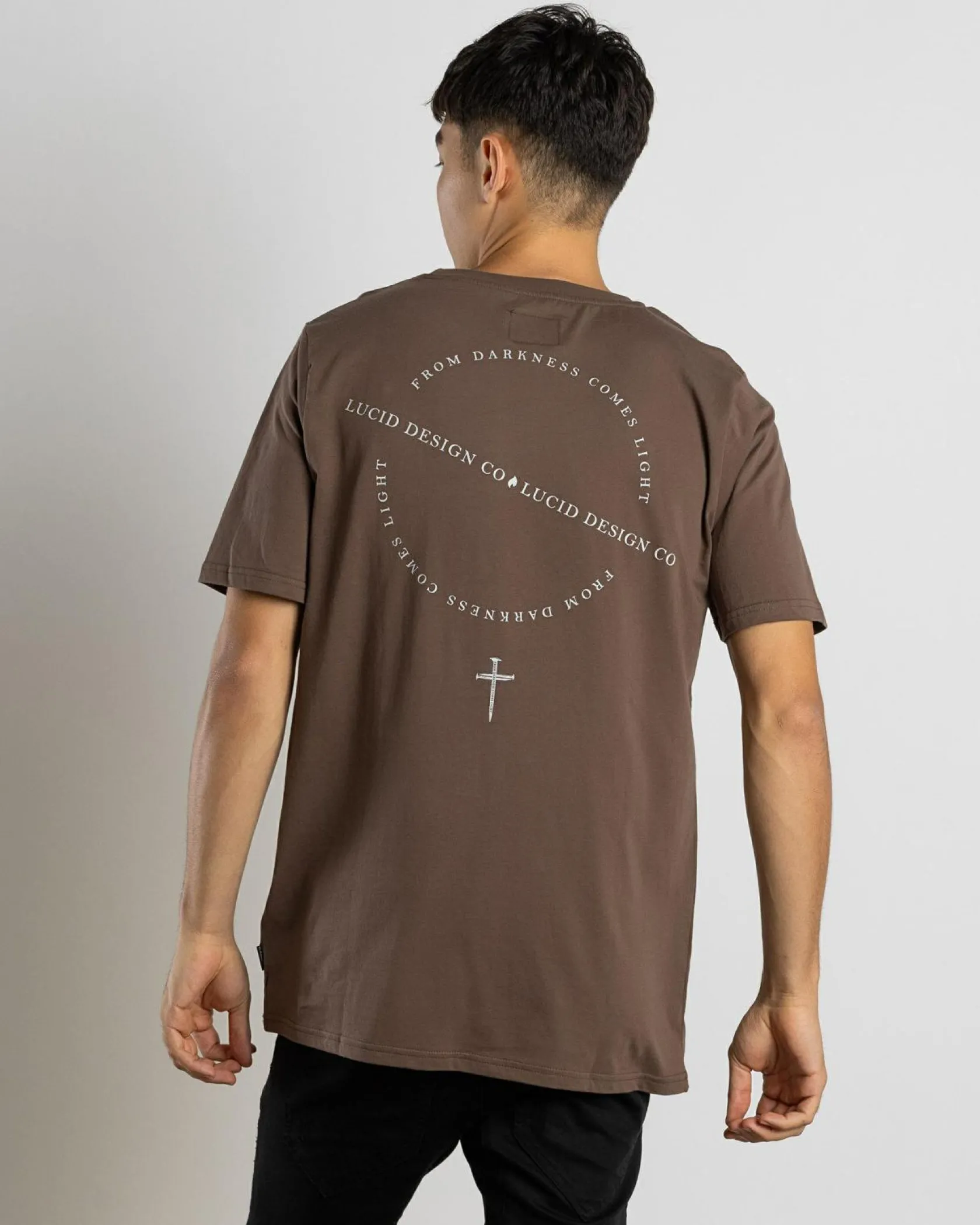 Lucid Contested T-Shirt Chocolate Online