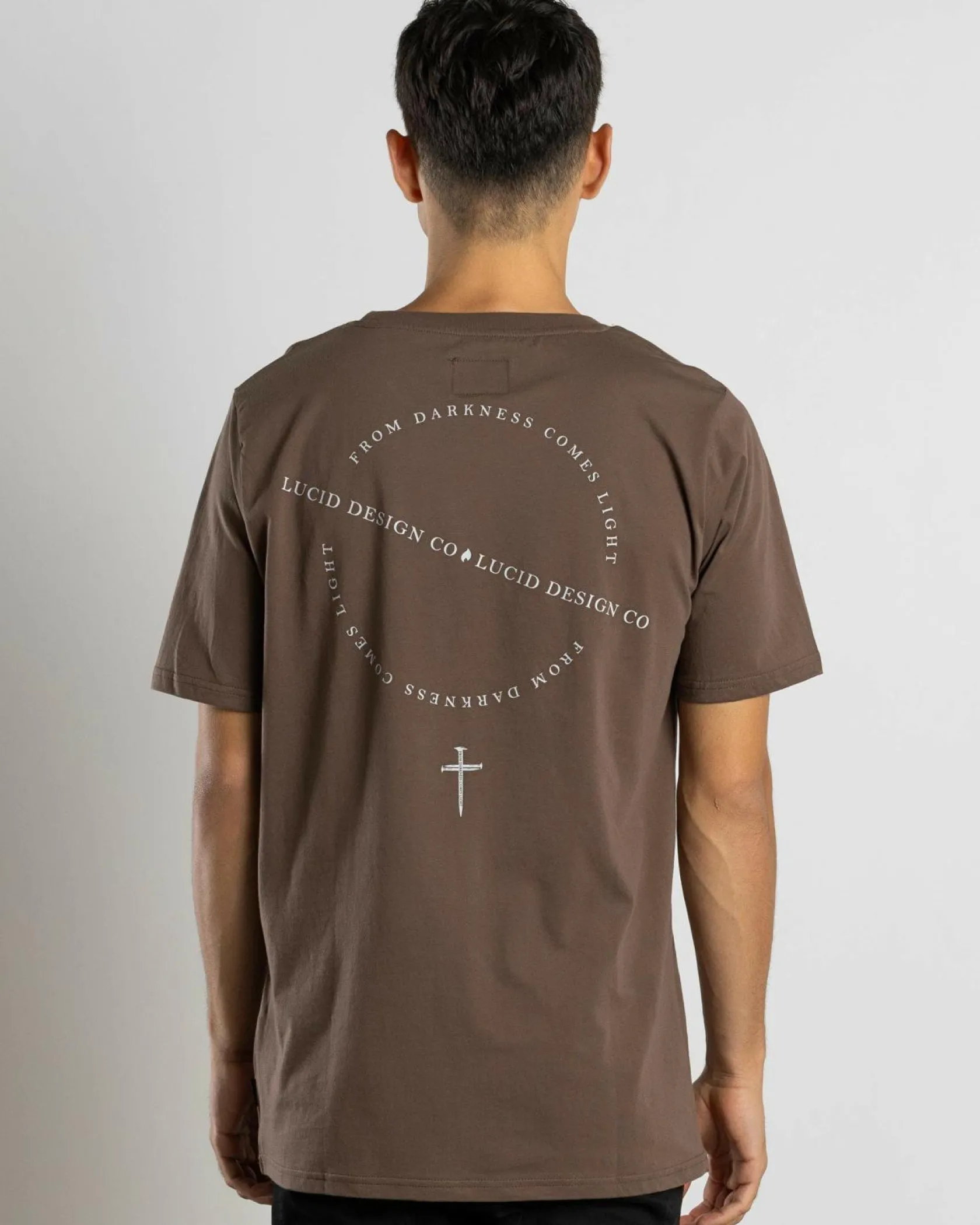 Lucid Contested T-Shirt Chocolate Online