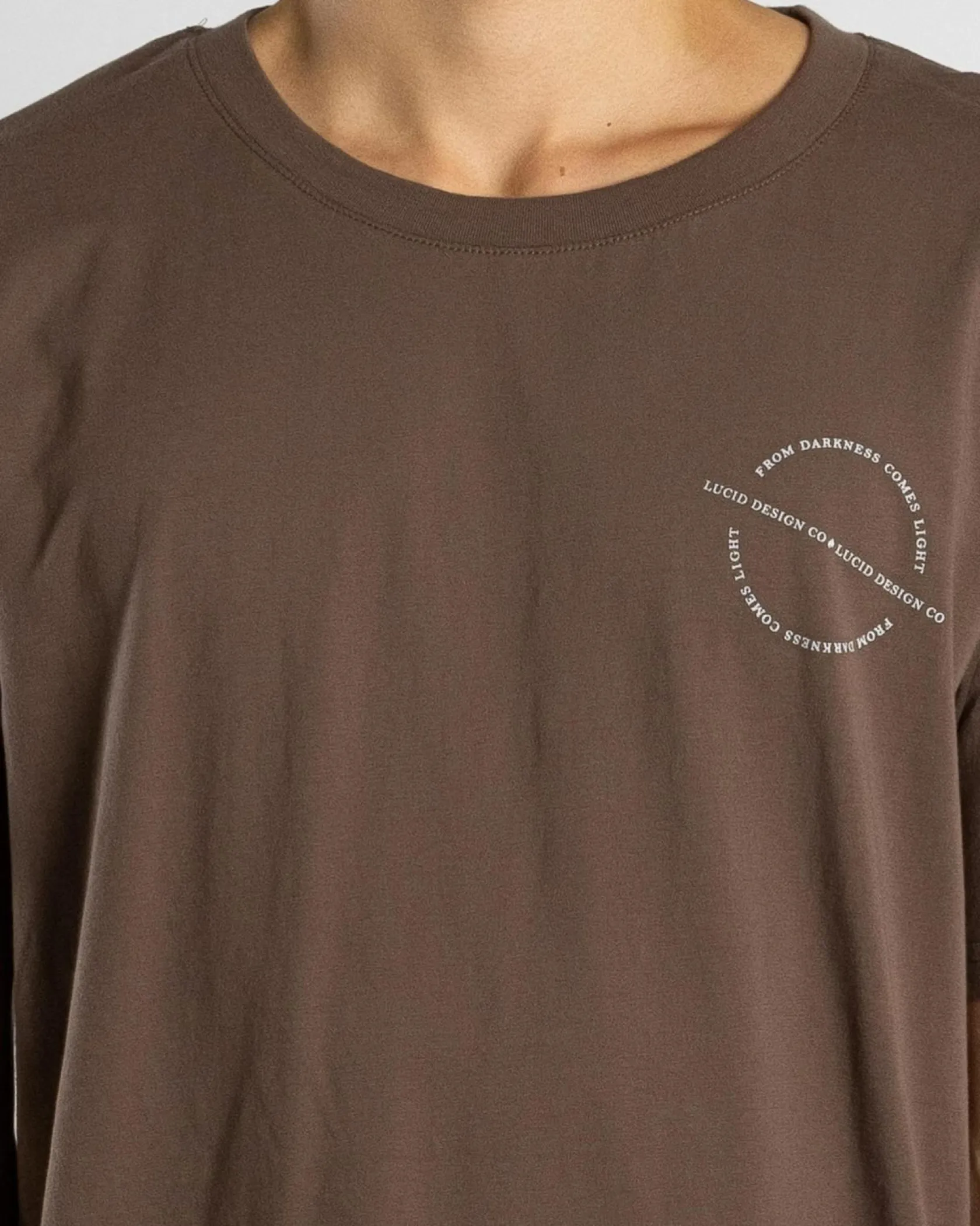 Lucid Contested T-Shirt Chocolate Online