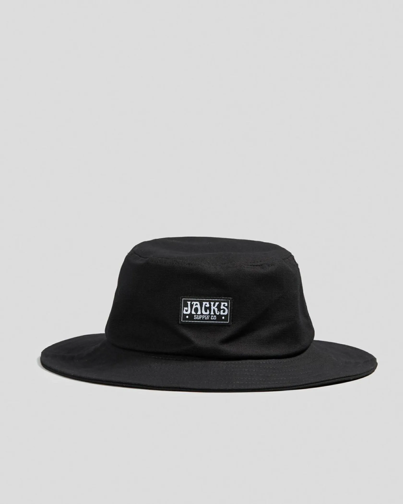 Jacks Contour Wide Brim Hat Black